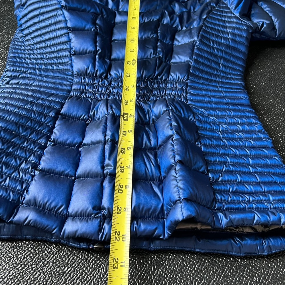 Calvin Klein Womens Packable Lightweight Premium Down Puffer Jacket Blue XS - Picture 8 of 8